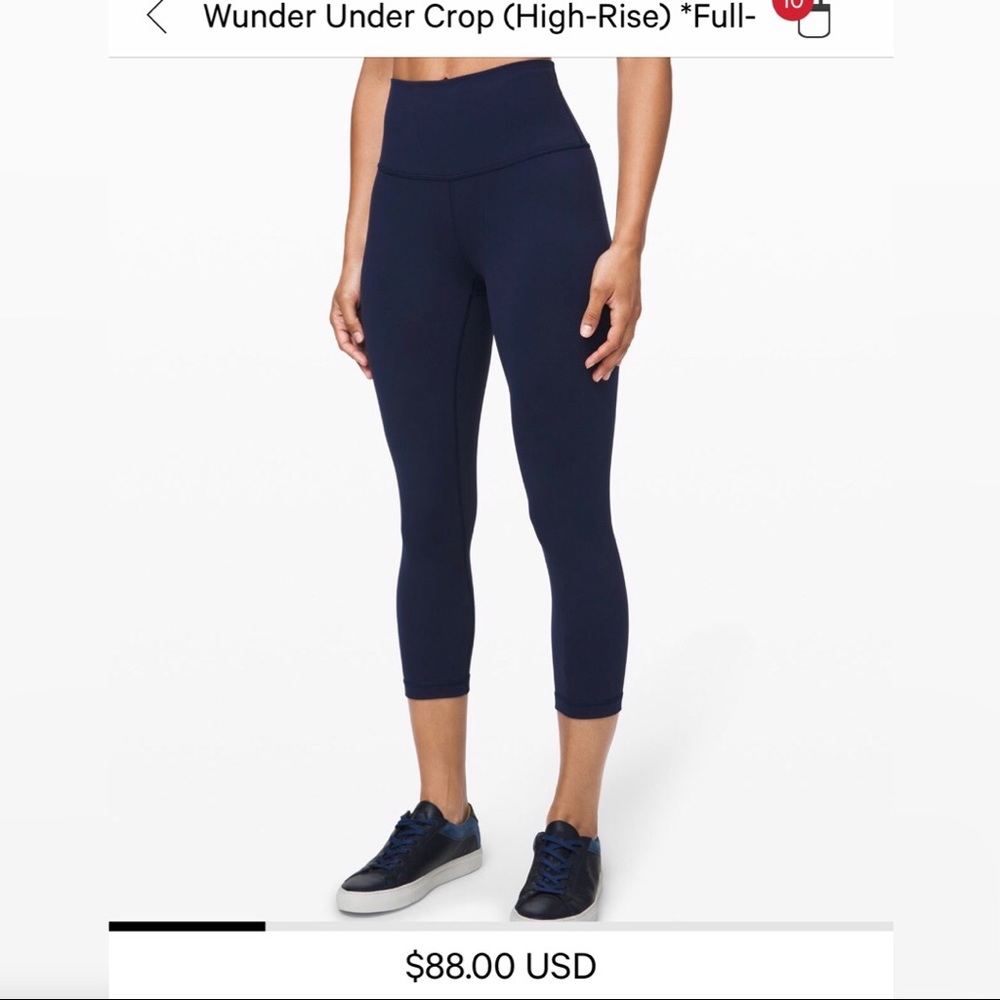 Lululemon Wundt Under Crops